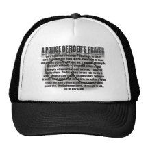 A POLICE OFFICER'S PRAYER MESH HATS
