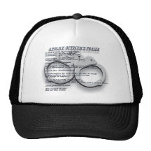 A POLICE OFFICER'S PRAYER TRUCKER HAT