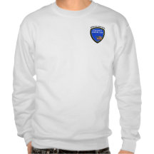 A Police Serving Proudly Pull Over Sweatshirts