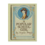 A Popular Schoolgirl Book Cover Post Card