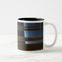 A portion of the International Space Station 2 Mug