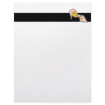 a potato chip with dip letterhead template