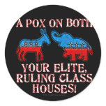 A Pox on Elites stickers