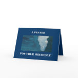 A PRAYER FOR YOUR BIRTHDAY GREETING CARD