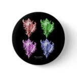 A predatory sea snail pinback buttons