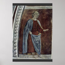 A Prophet., By Piero Della Francesca Poster