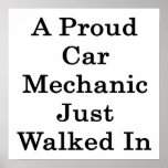 A Proud Car Mechanic Just Walked In Print