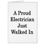 A Proud Electrician Just Walked In