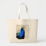 A proud peacock bag