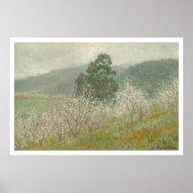 A Prune Orchard, Saratoga, California (1170) Posters