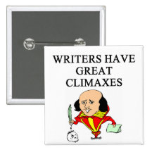 a pun for writers button