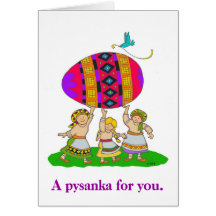 A Pysanka For You. Card