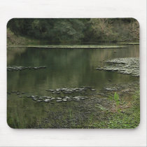 A Quiet Pond Mouse Mats