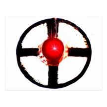 A Railroad Crossing Wig Wag Signal Post Card