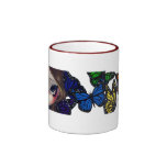 A Rainbow Of Butterflies Mugs