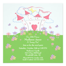 Ă?re invitation de fête d'anniversaire de princess