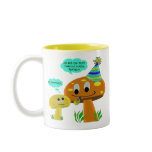 A Real Fun-Guy Mushroom Cartoon mugs