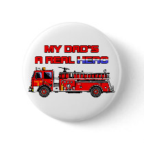 A Real Hero - Fireman Pin