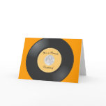 A RECORD BIRTHDAY PHOTO INVITE