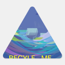 A Recycle Reminder Sticker