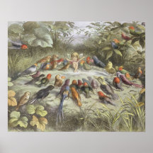 A Rehearsal in Fairy Land, illustration from 'In F Poster