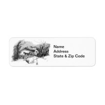 A Ride Through Central Park Avery Label