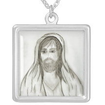 A Robed Jesus Custom Necklace