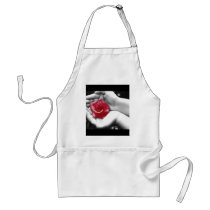 A Rose in the Hand 2 Aprons
