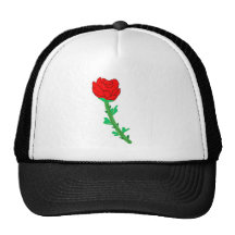 a-rose trucker hat