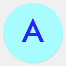 A ROUND STICKERS