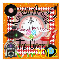 A Royally Rockin' New Year's Eve Party - SRF Custom Invitation