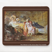 A Salon By Turner Joseph Mallord William Mouse Pads