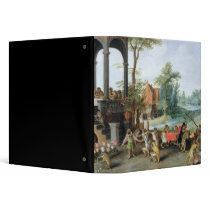 A Satire of the Folly of Tulip Mania Vinyl Binders