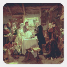 A Scottish Christening Square Stickers