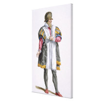A Senator of Leipzig from 'Receuil des Estampes, R canvas prints