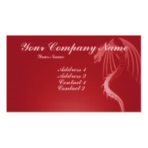 A Shadow Dragon 3 Business Cards