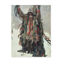 A Shaman sketch for Yermak Post Card