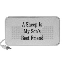 A Sheep Is My Son's Best Friend Laptop Speakers