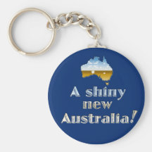 A Shiny New Australia Keychains