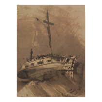 A Ship in Choppy Seas, 1864 posters