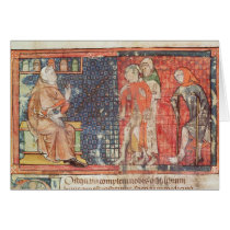 A sick man and a crippled man presented to card
