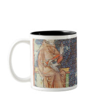 A sick man and a crippled man presented to mugs