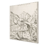 A Silver Mine' Stretched Canvas Print