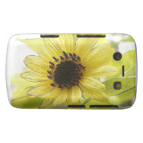 A Single Lemon Yellow Sunflower Blackberry Bold Case