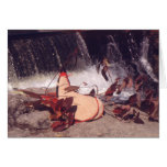 A Skin of Wine. A Fall of Water Greeting Cards