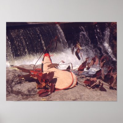  A Skin of Wine. A Fall of Water Posters by kchwxdr