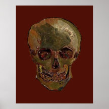 A Skull by Vincent van Gogh Poster