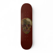 A Skull by Vincent van Gogh Skate Deck