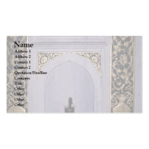 A Small Stone Window Business Card Template