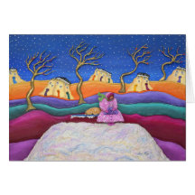 A Snowy Night Card